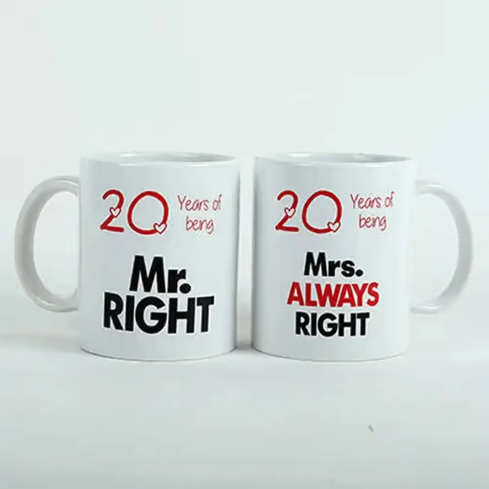 Mr. Right & Mrs. Always Right Mugs