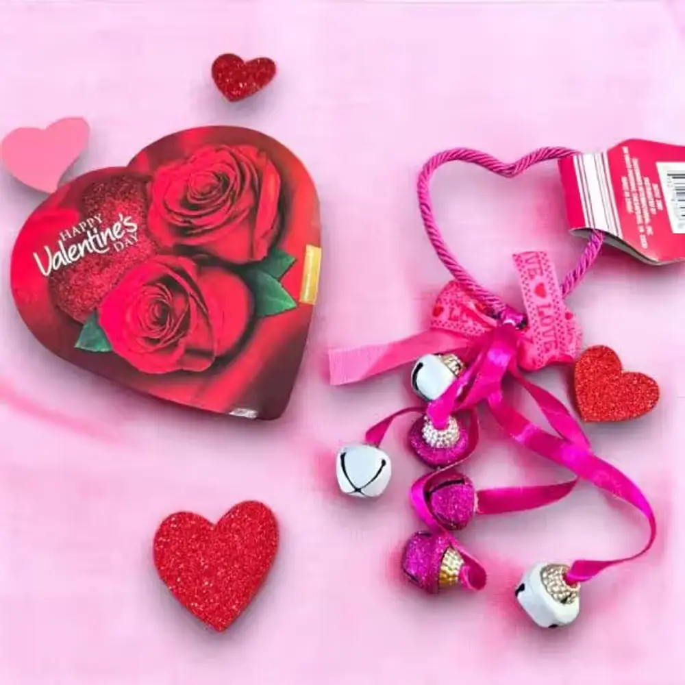 Heart Chocolates & Door Hanger