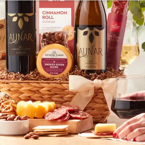 Golden Coast Wine & Gourmet Basket