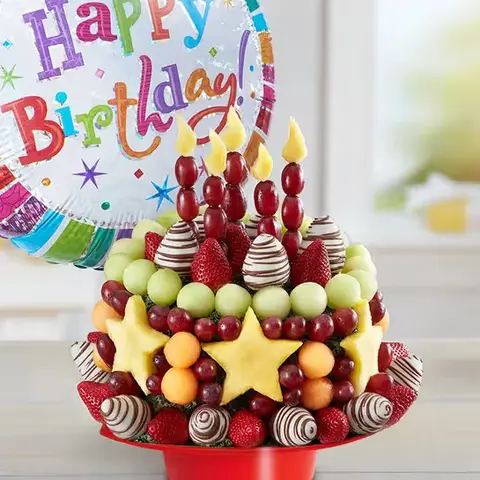 Time for Cake Fruit Arrangement