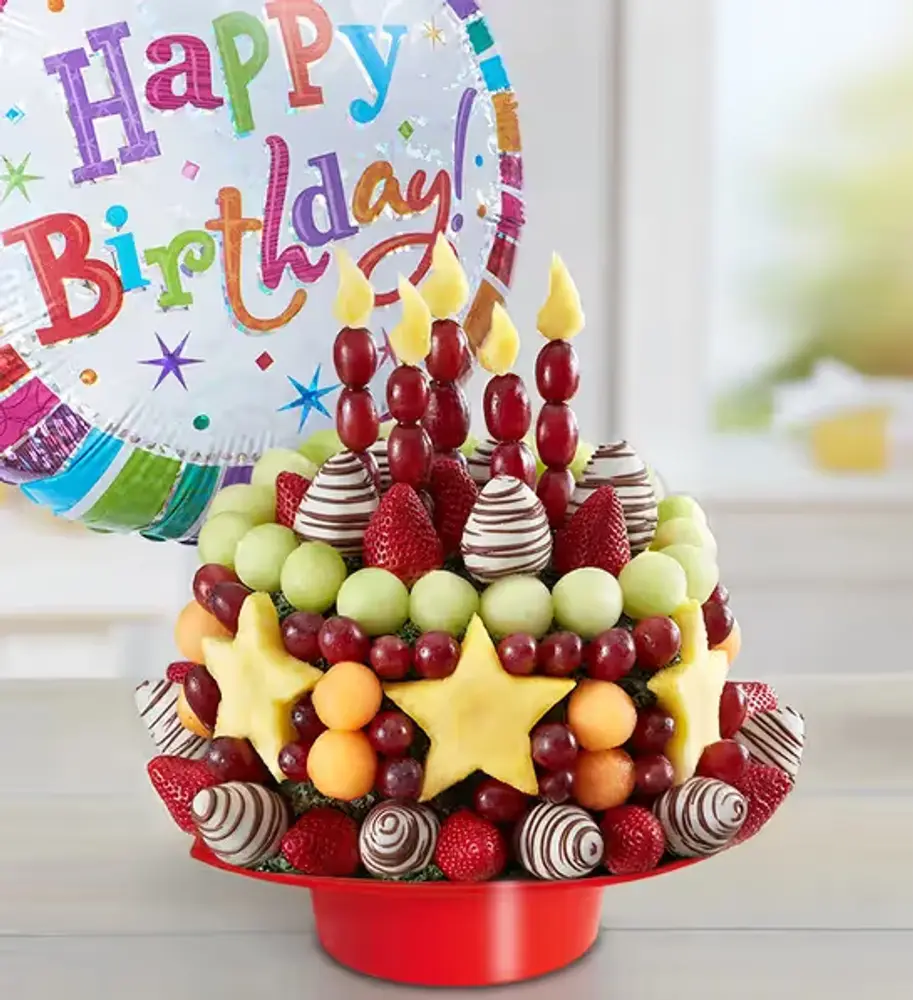 Time for Cake Fruit Arrangement