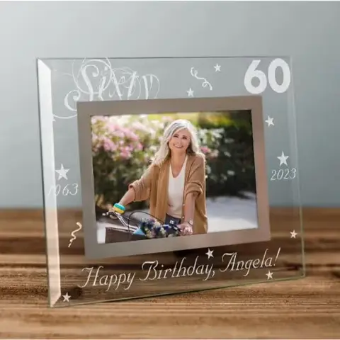 Personalized Milestone Birthday Frame