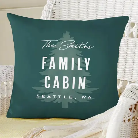 Personalized Home Away From Home Pillow