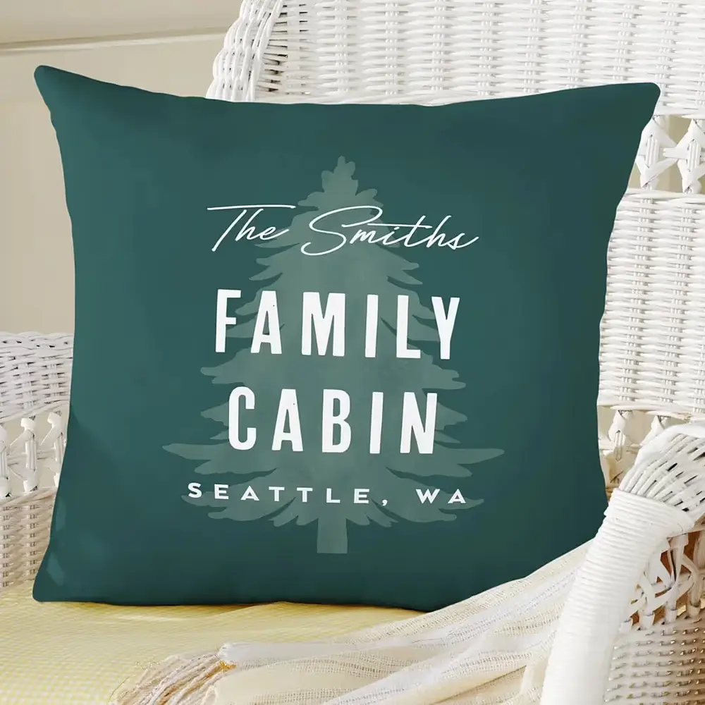 Personalized Home Away From Home Pillow