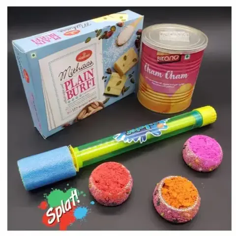 Burfi & Cham Cham Holi Combo