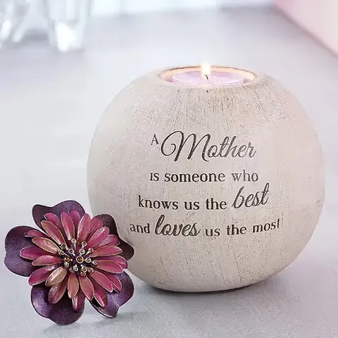 A Mother's Love Candle Holder