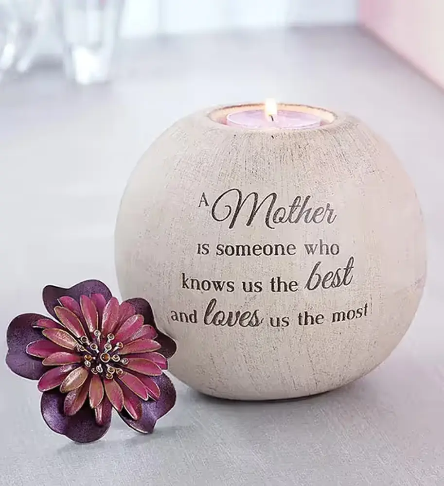 A Mother's Love Candle Holder