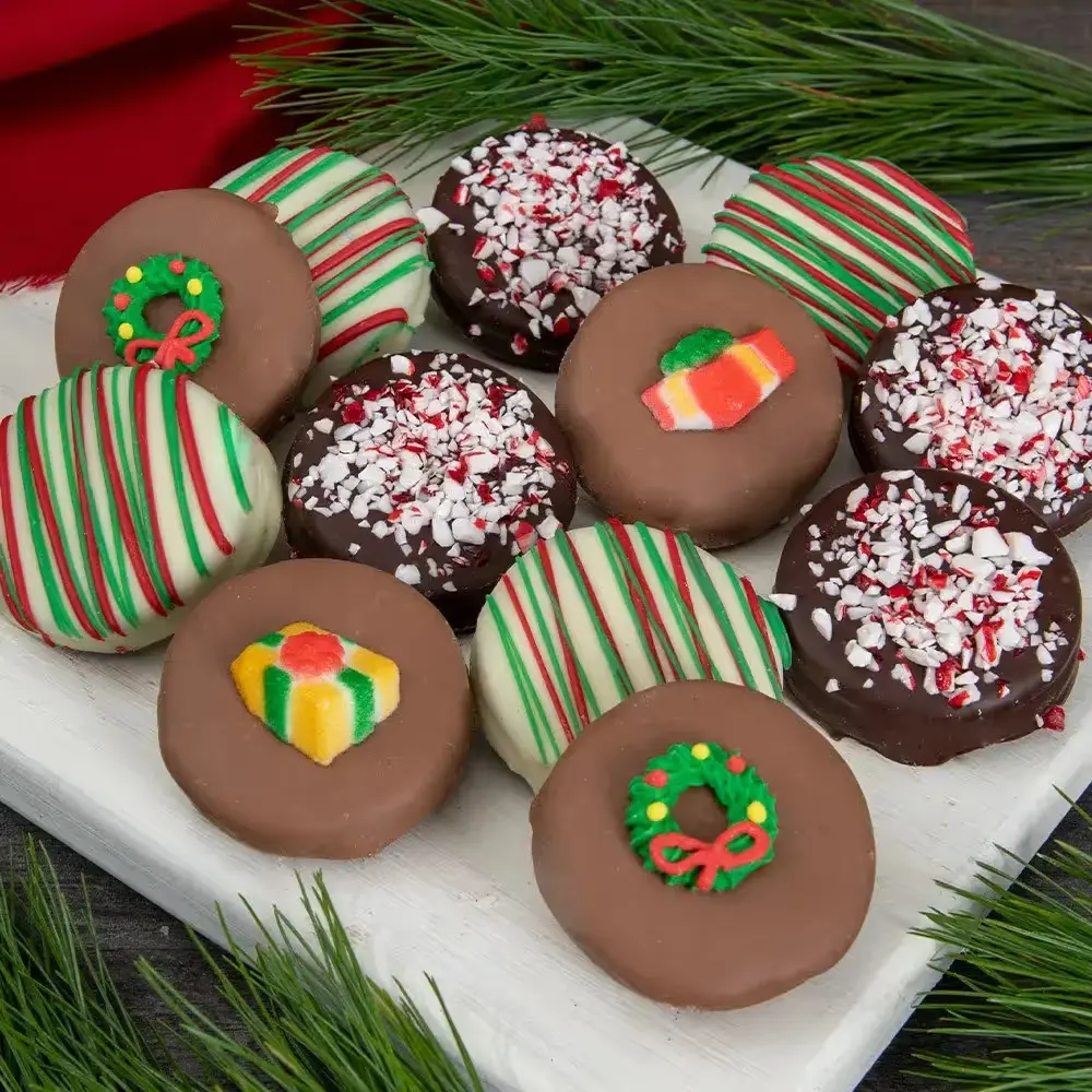 Christmas Belgian Chocolate OREOs