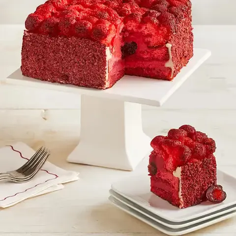 Cherry Red Velvet Cake