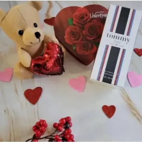 Teddy, Tommy Hilfiger & Chocolate Heart