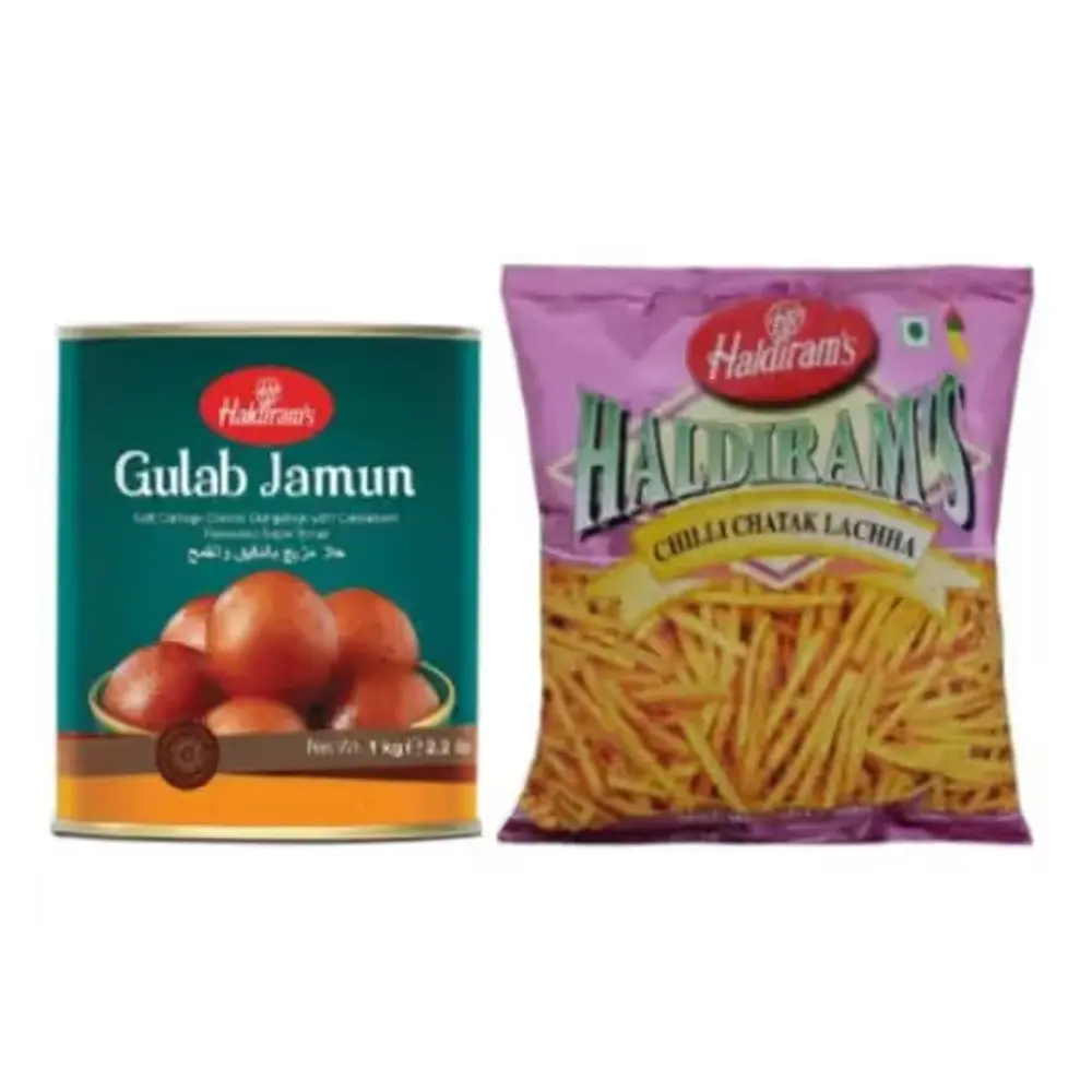 Gulab Jamun & Lachha Namkeen (Bay Area Express)