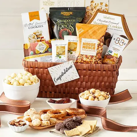 Congratulations Gourmet Gift Basket