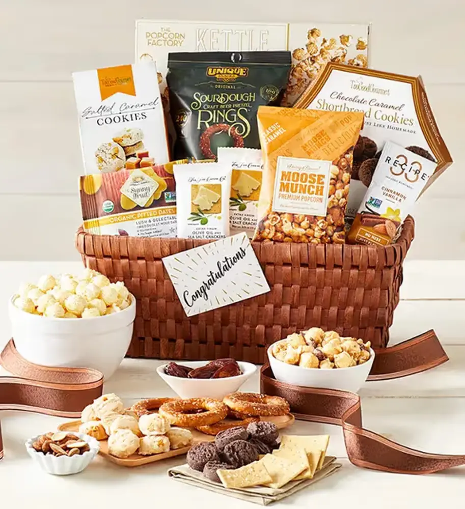 Congratulations Gourmet Gift Basket
