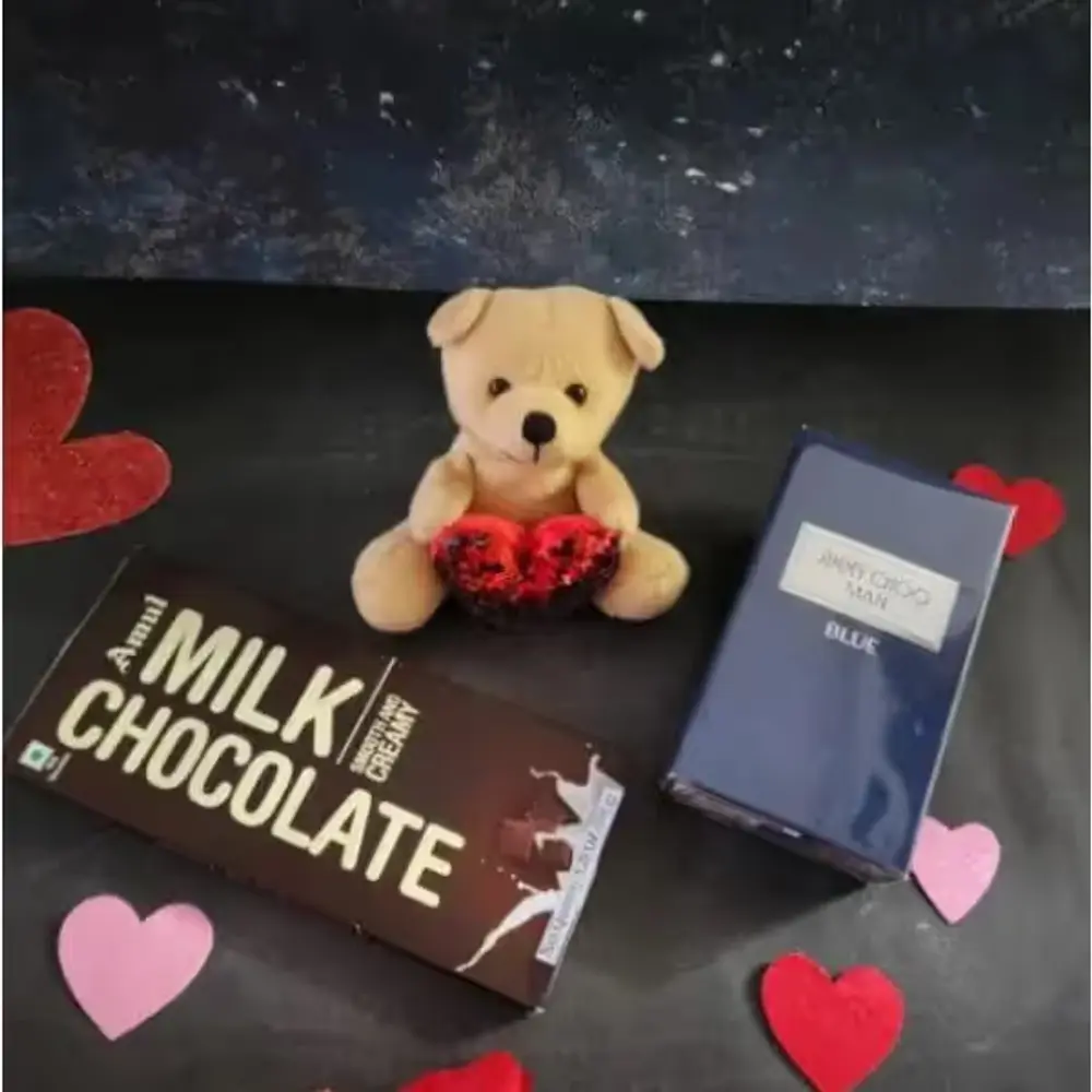Jimmy Choo Blue & Teddy Set