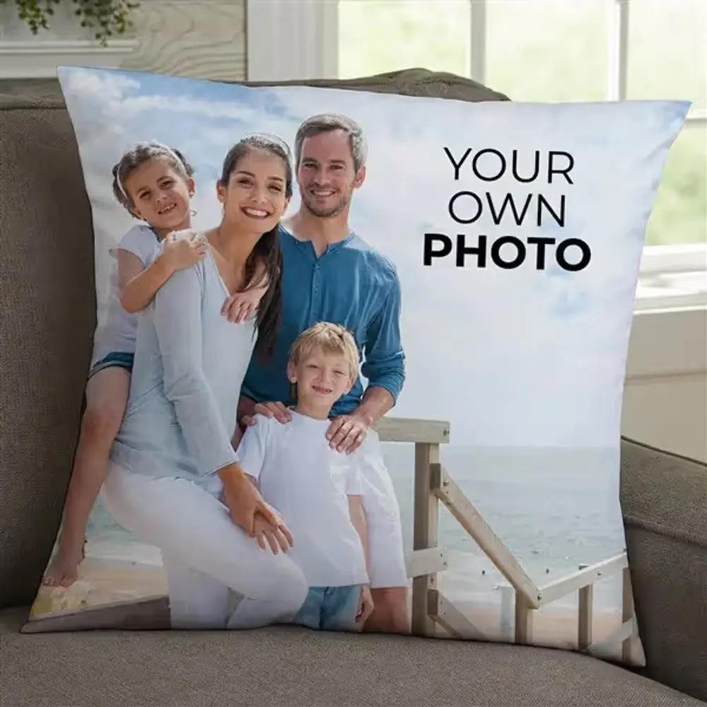 Personalized Your Photo Throw Pillow