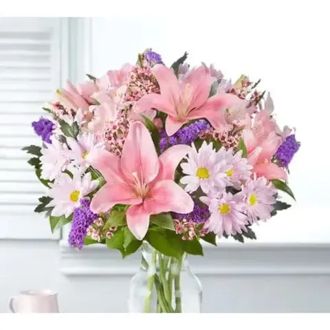 Lavender & Pink Pastel Bouquet