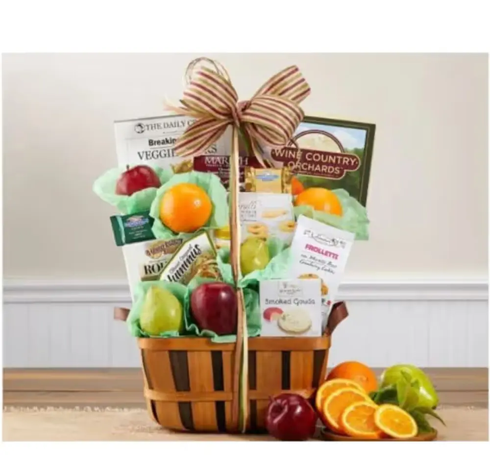 Fruit & Gourmet Favorites Basket