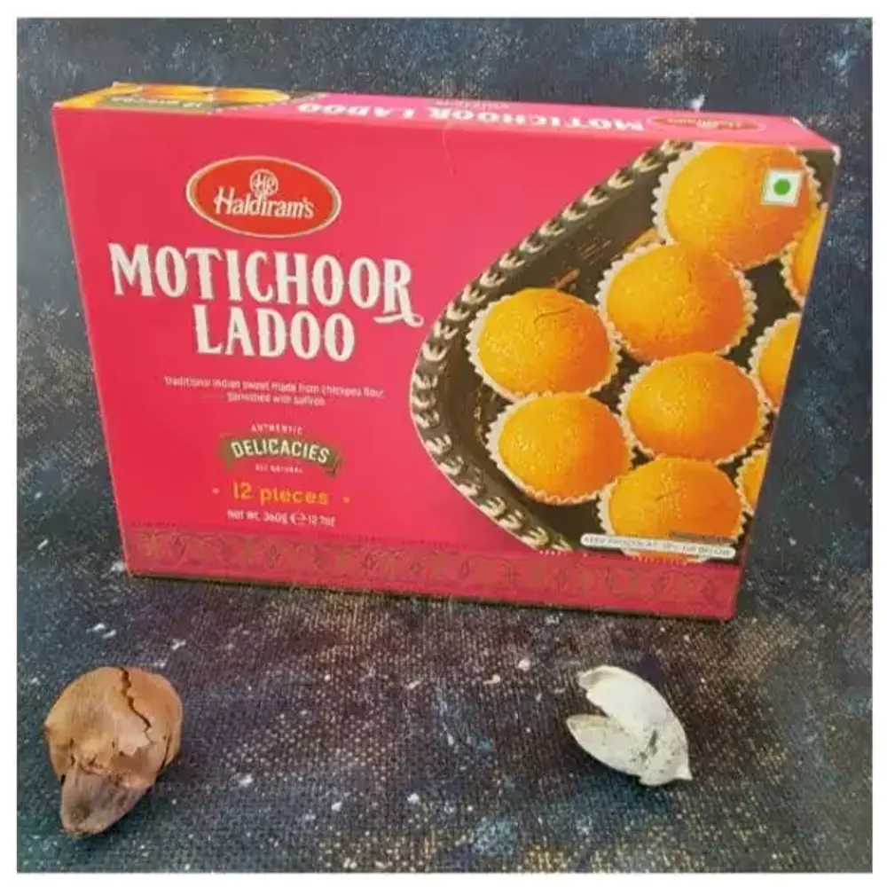 Motichoor Laddoo, 400 g (Bay Area Express)