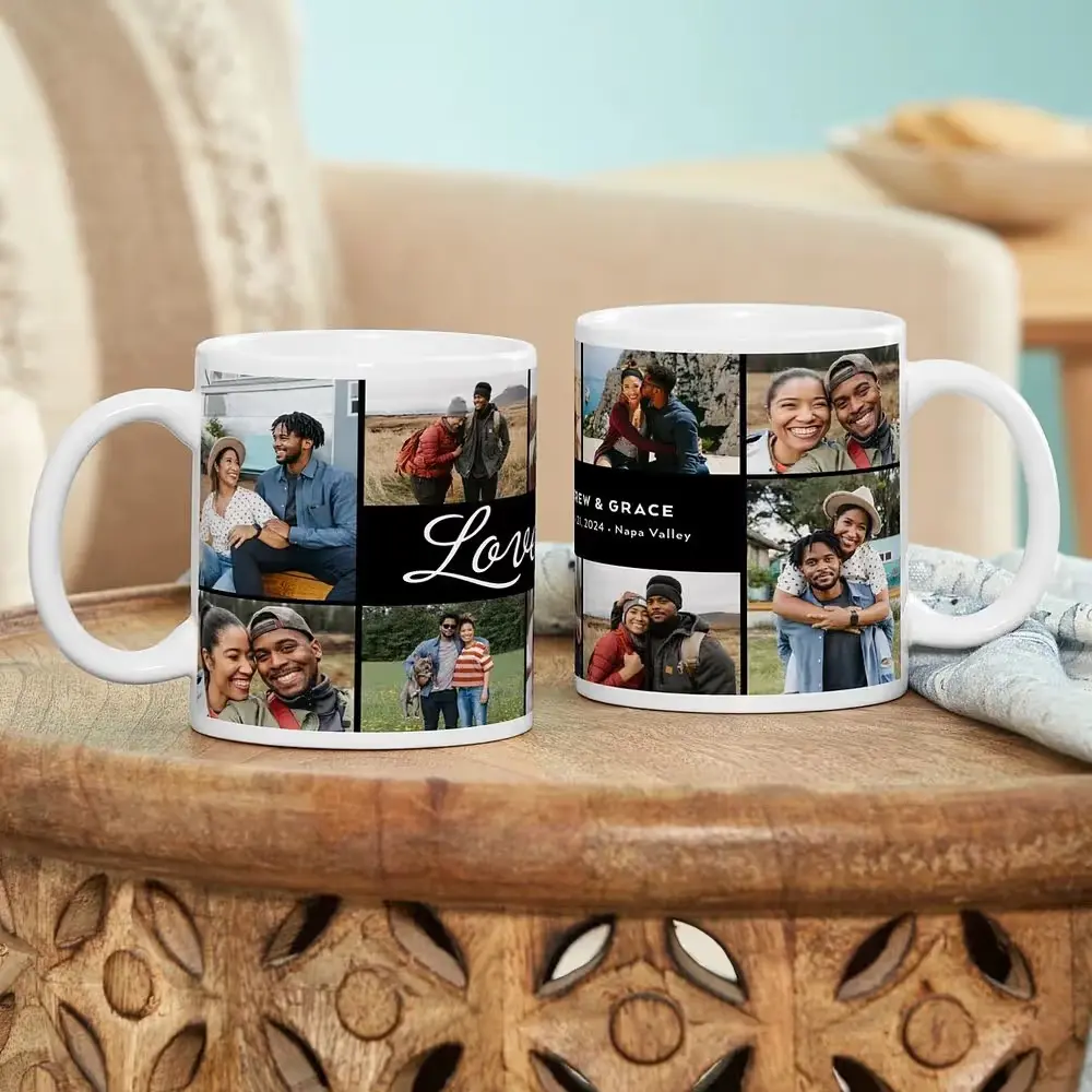 Personalized Photo Collage Mug