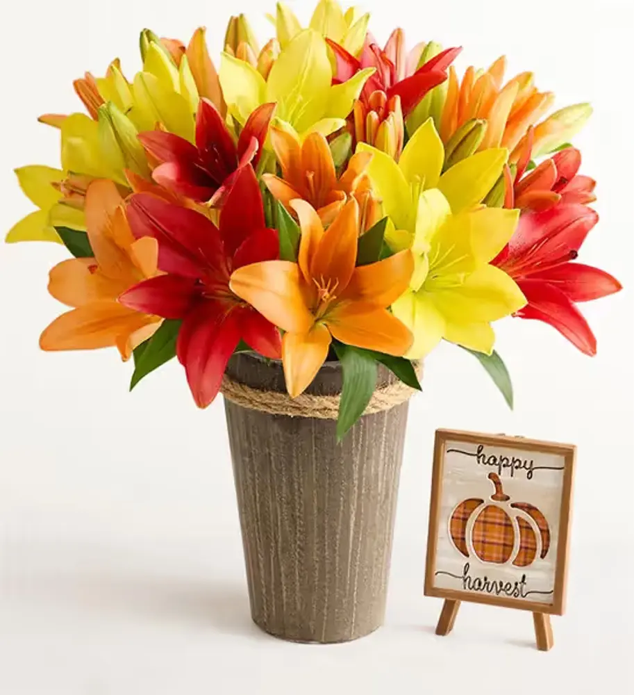 Autumn Lily Bouquet
