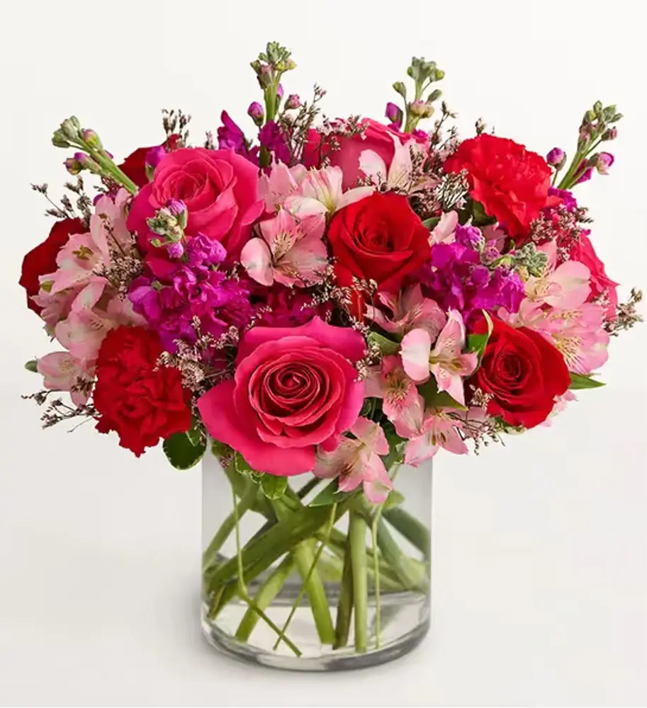 Romantic Passion Blooms Bouquet