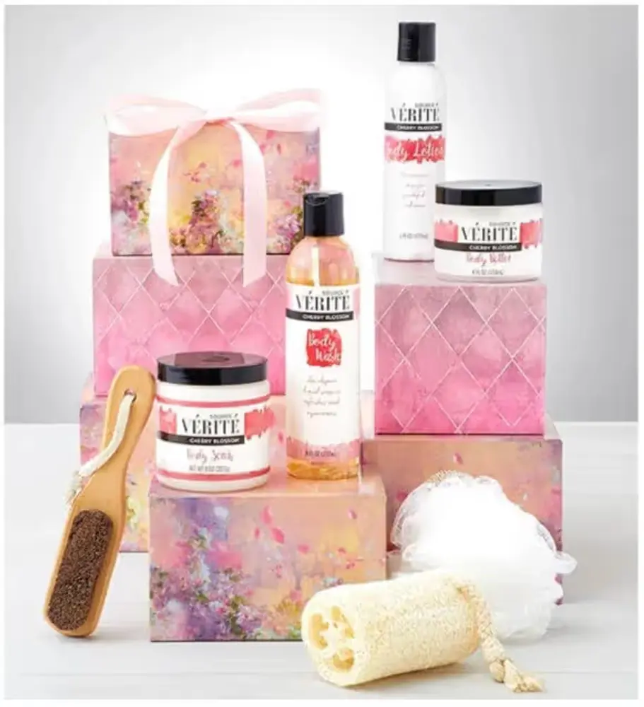 Cherry Blossom Pamper Her Spa Tower