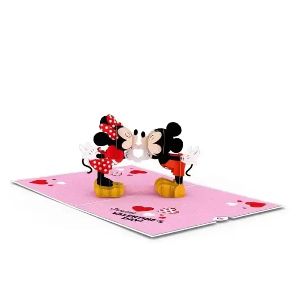 Mickey & Minnie Love You Lots Pop-Up Card