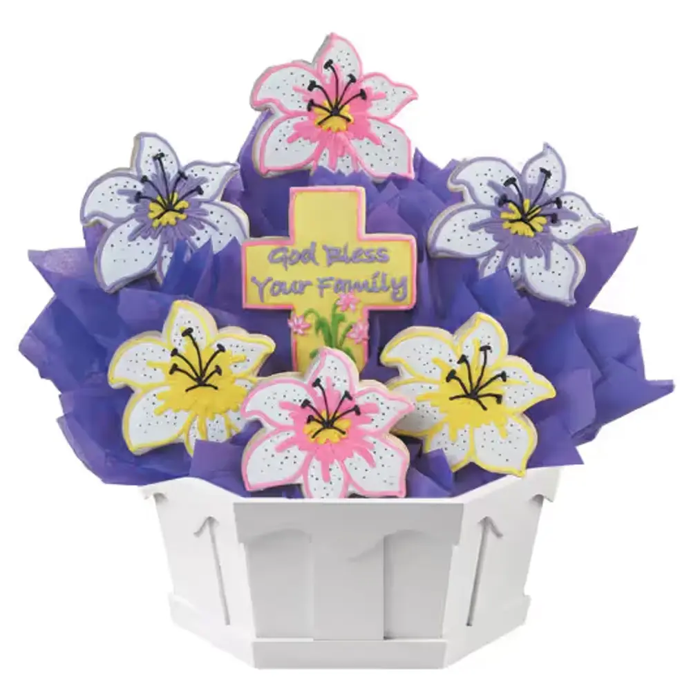 Flowers of Faith Cookie Bouquet