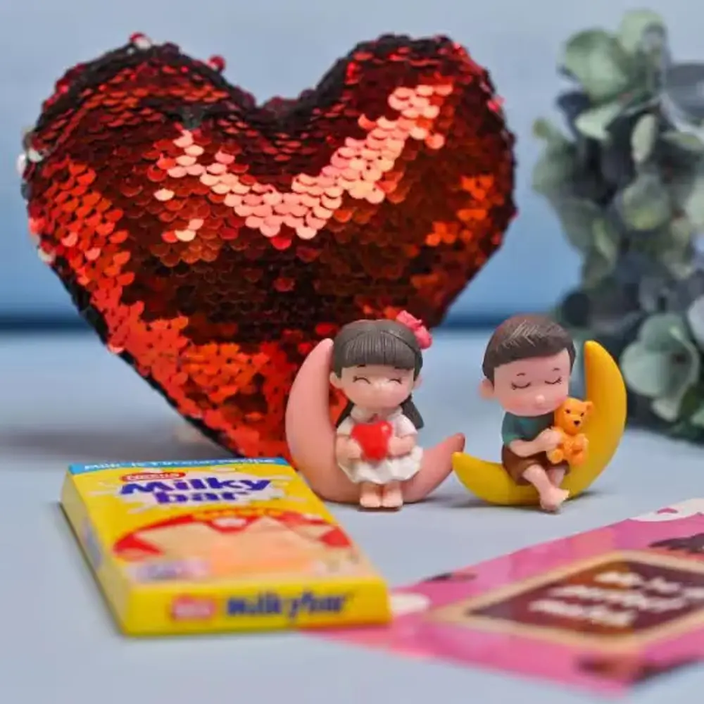 Car Ornament, Pillow & Milkybar