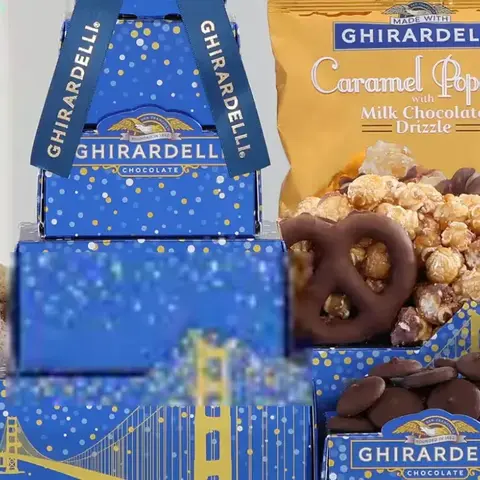 Ghirardelli Chocolate Gift Tower