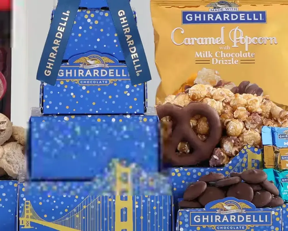Ghirardelli Chocolate Gift Tower