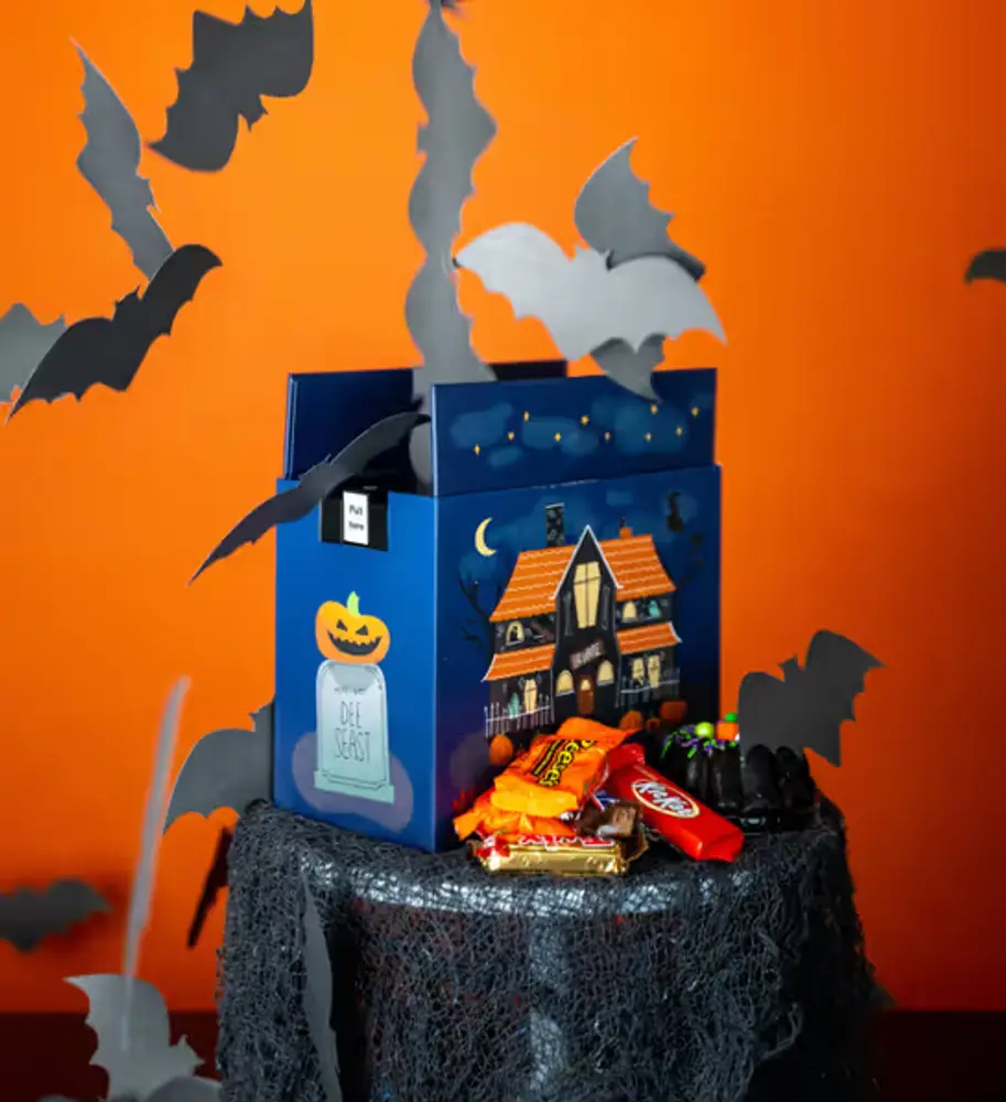 Haunted House Bat Surprise Box