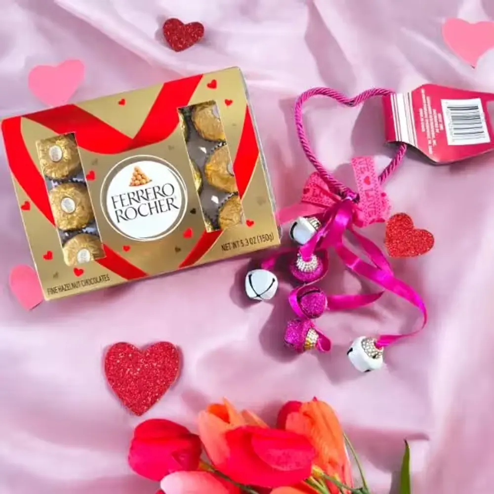 Ferrero Rocher & Heart Door Hanger