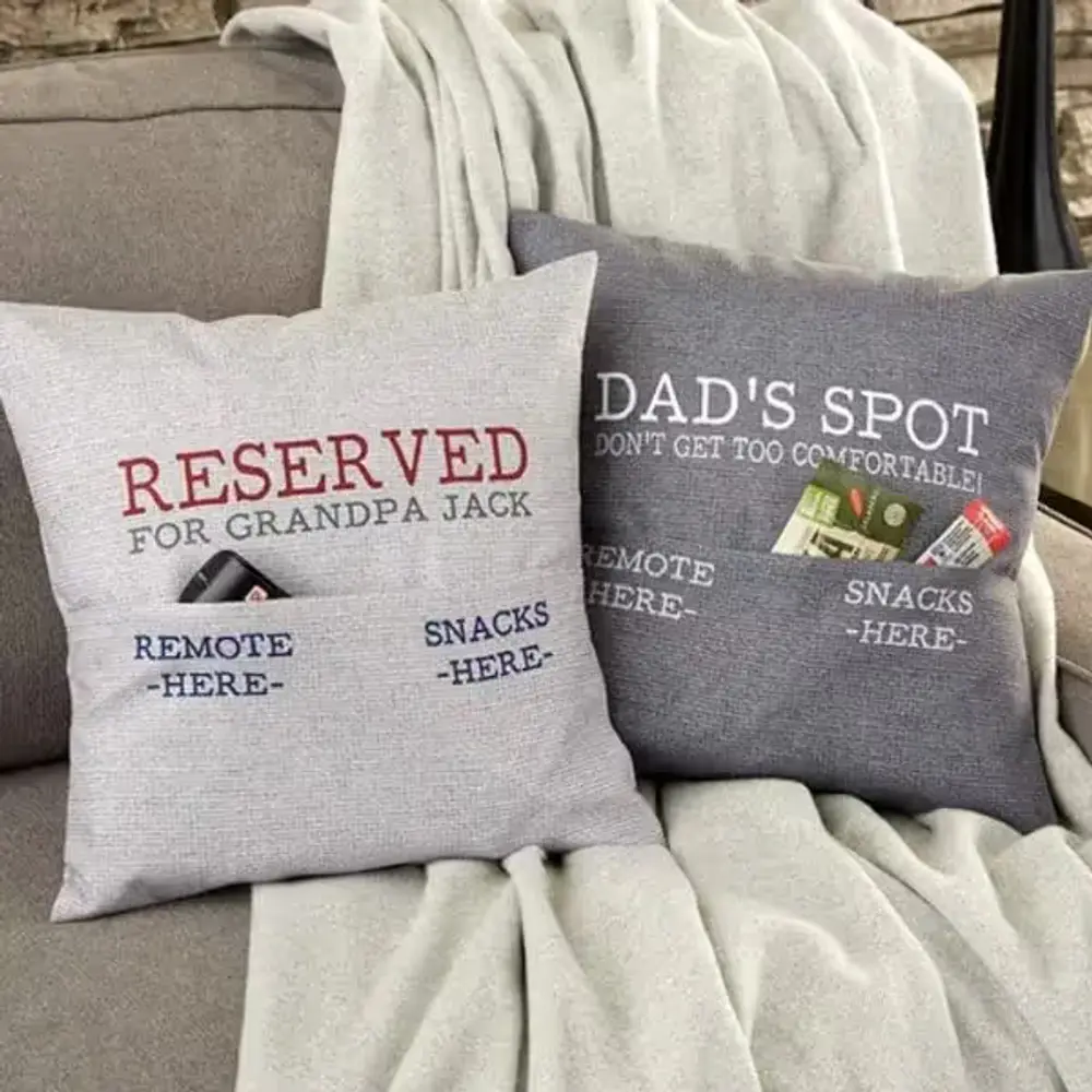 Personalized For Him Pocket Pillow