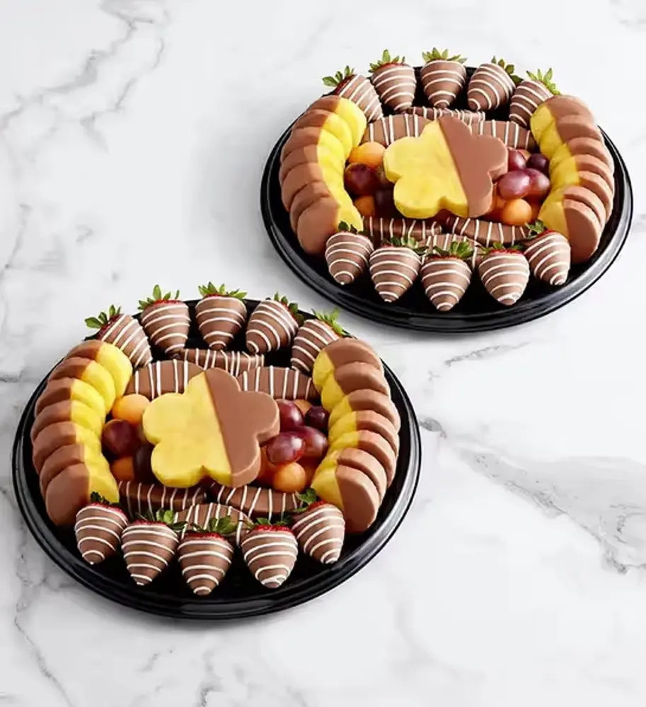 Perfectly Plated Dipped Fruit Platter