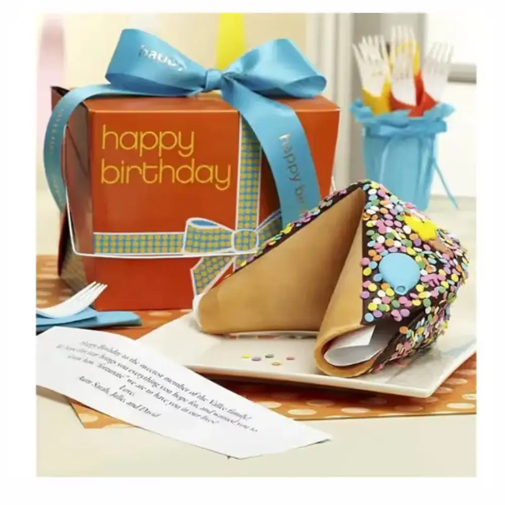 Giant Birthday Fortune Cookie