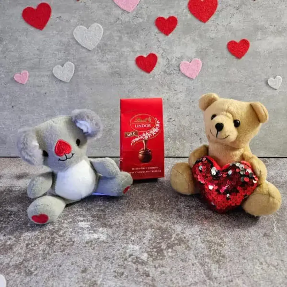 Two Teddies & Lindor Truffles