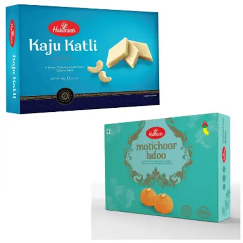 Kaju Katli & Motichoor Laddoo