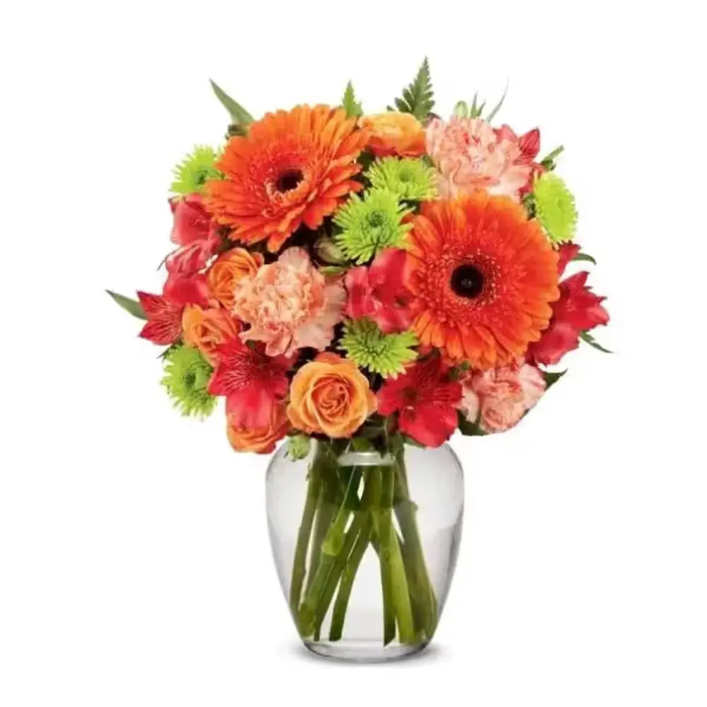 Vibrant & Bright Orange Bouquet