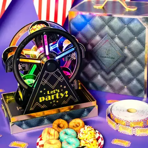 Ferris Wheel Mini Donut Gift Box