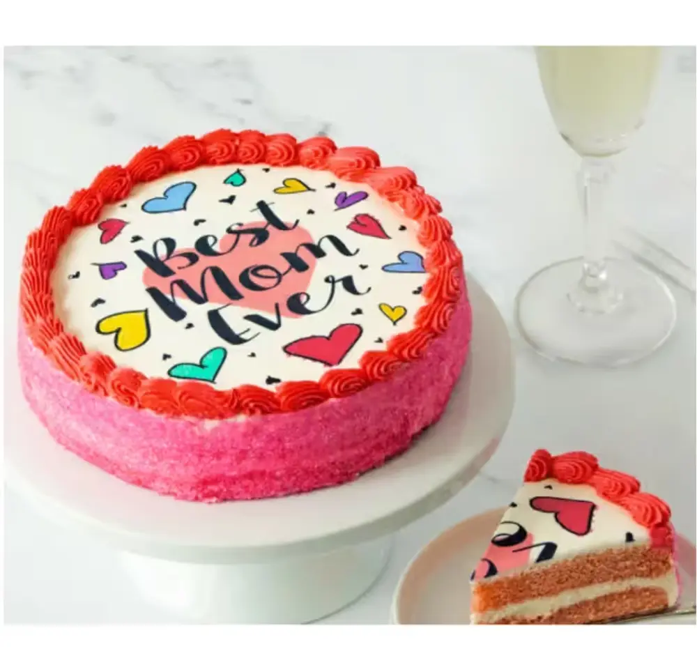 Best Mom Ever Strawberry Cake