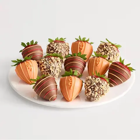 Fall Fancy Dipped Strawberries