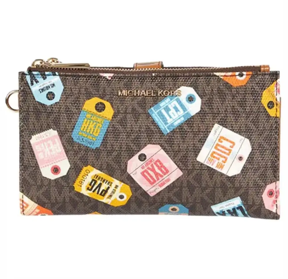 Michael Kors Jet Set Double Zip Wristlet