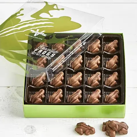Milk & Dark Chocolate Frogs, 40 Pieces