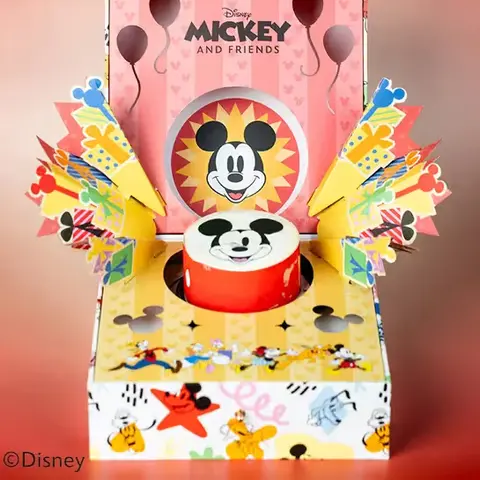 Disney Mickey & Friends Pop-Up Box with Cake