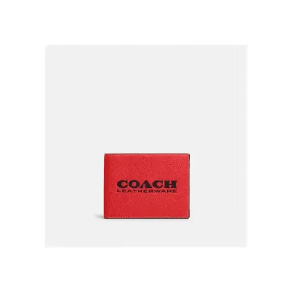 Pebble Leather Slim Billfold