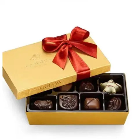 Cube Truffles Gift Box, 9 Pieces