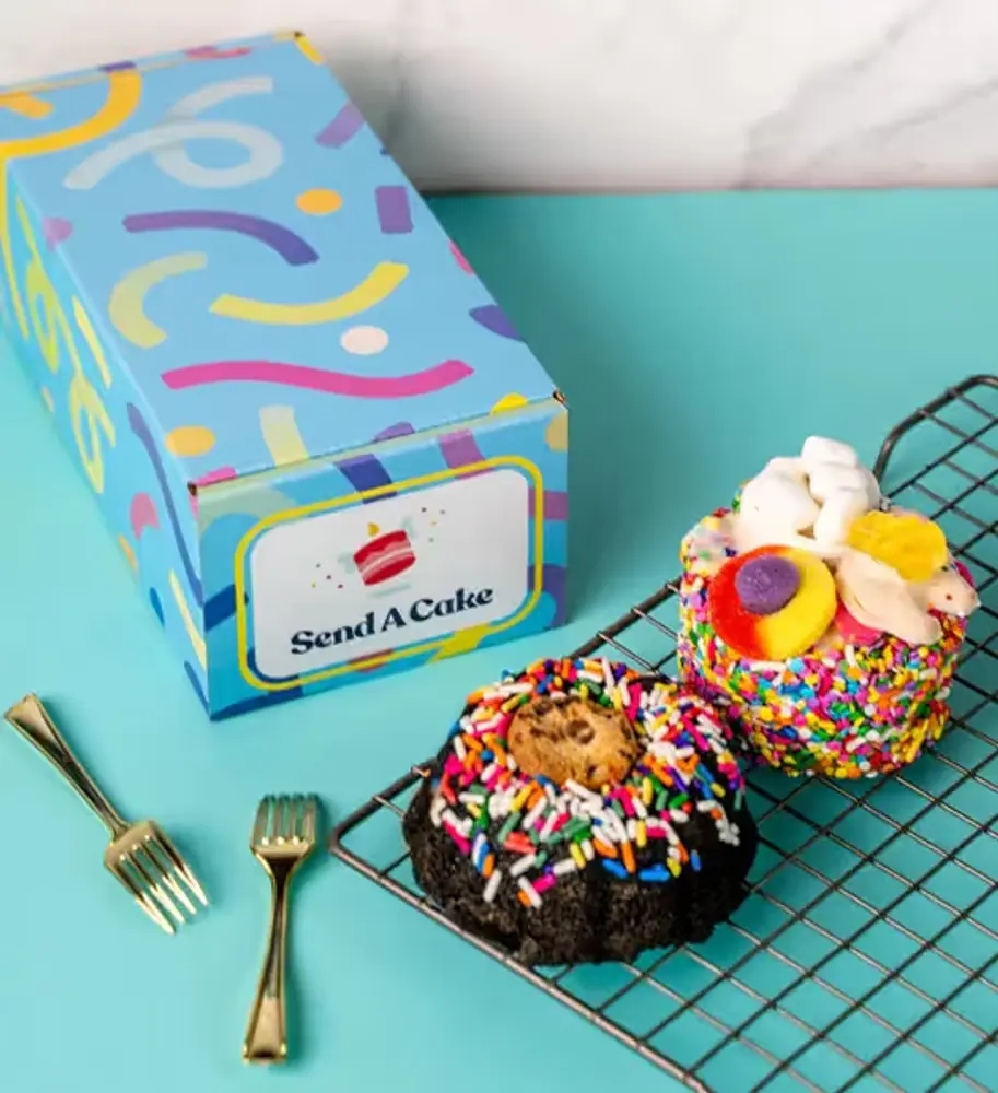 Birthday Mini Bundt Cake Duo Sampler