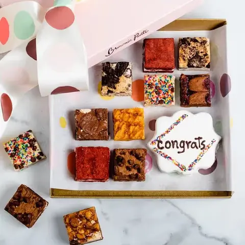 Congratulations Brownie Box