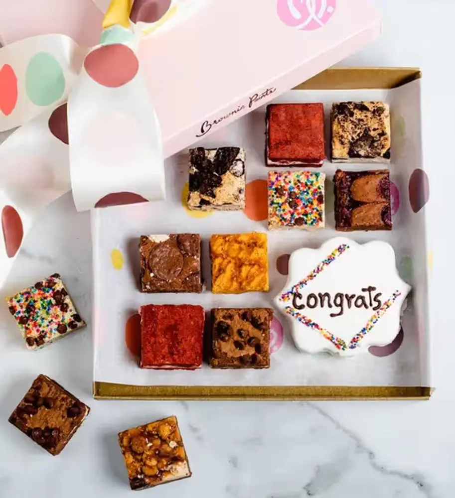 Congratulations Brownie Box